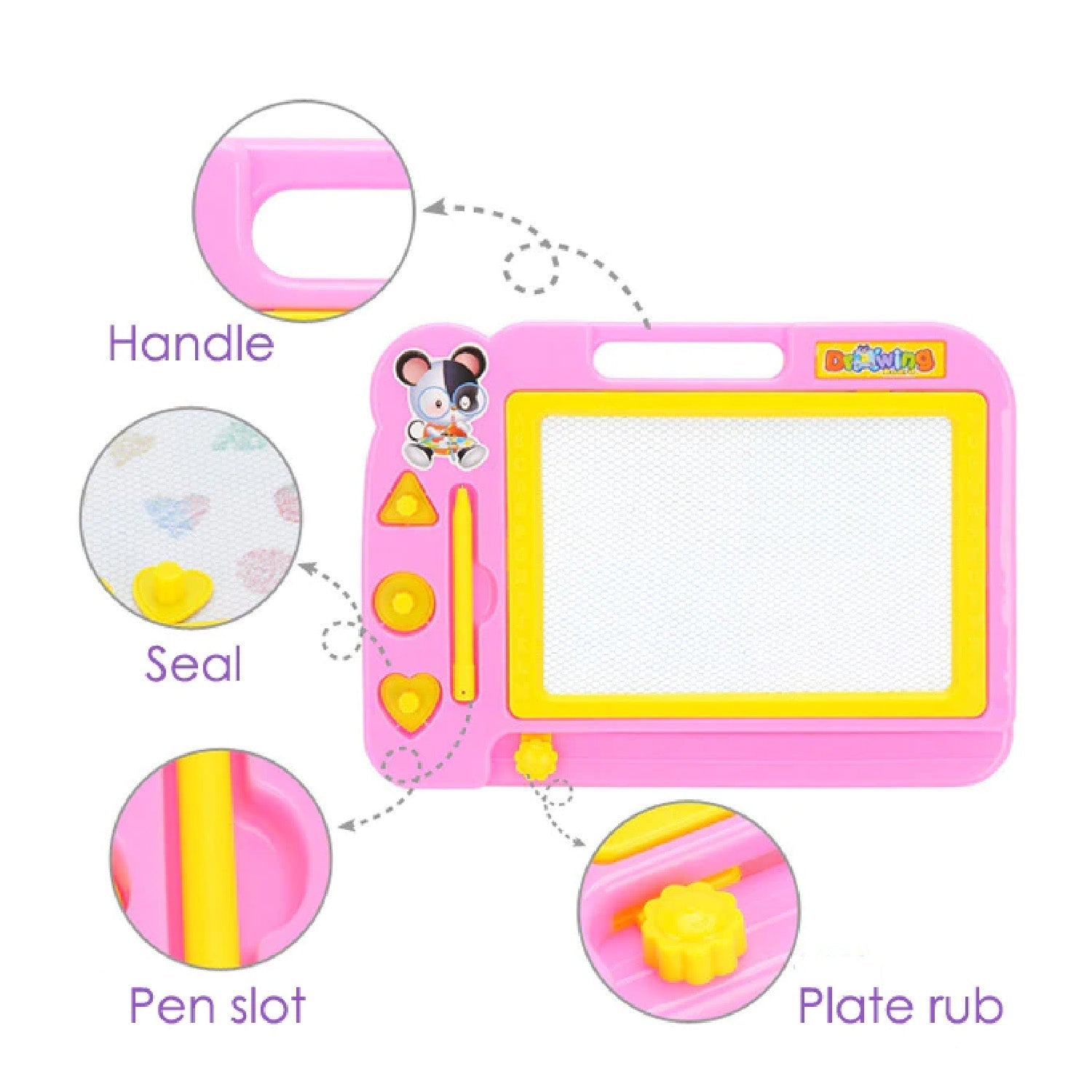 Colorful magnetic drawing board Colorful magnetic drawing board